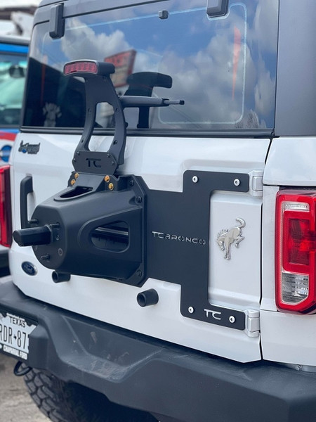 Ford Bronco Tail Gate Support by TCBronco