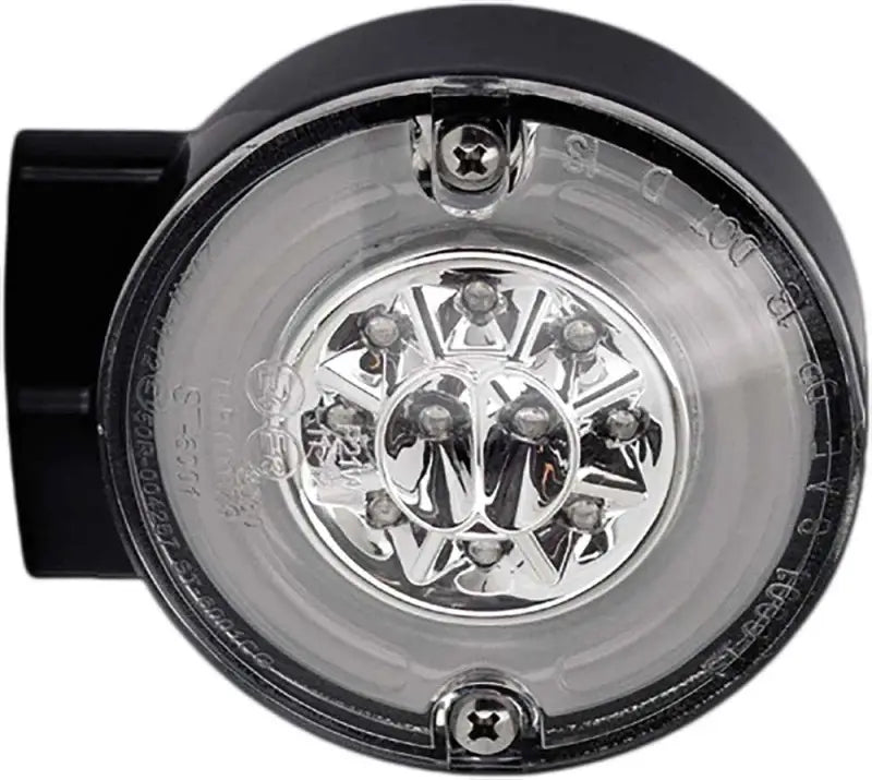 Turn/Stop Combo Led Amber/Red Black W/Clear Lens wps-820-52398