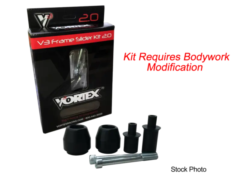 Vortex SR156 Frame Sliders V3 2.0 Mod Req Blk Suz wps-3-sr156