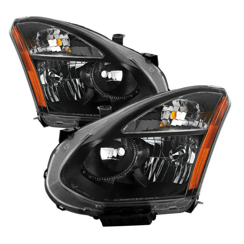xTune Nissan Rogue 08-14 Halogen Model Only OEM Style Headlights-Black HD-JH-NROG08-AM-BK 9035548