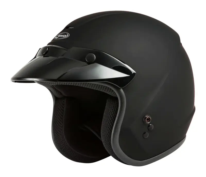 Youth Of 2y Open Face Helmet Matte Black Ys wps-72-5362ys