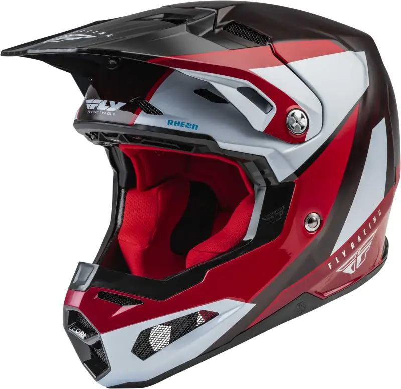 Youth Formula Crb Prime Helmet Red/White/Red Carbon Yl wps-73-4432yl
