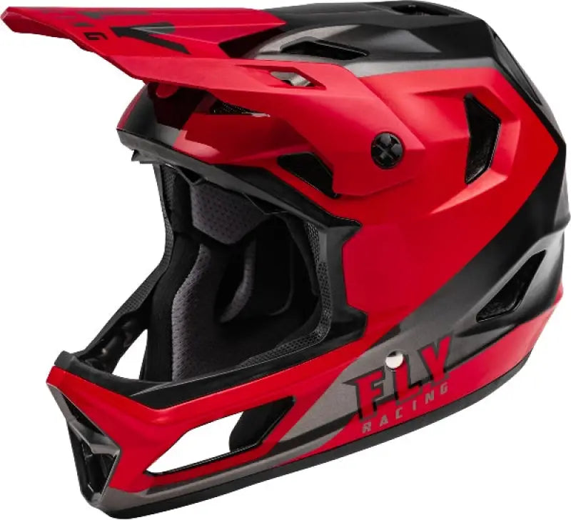 Youth Rayce Helmet Red/Black Yl wps-73-3608yl