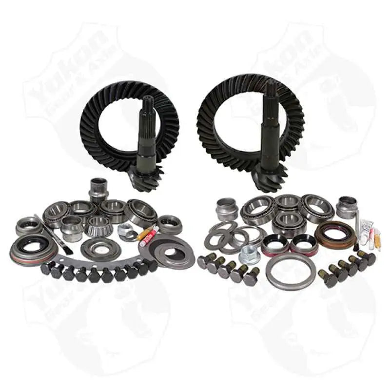 Yukon Gear Gear & Install Kit Package For Jeep JK (Non-Rubicon) in a 4.56 Ratio ygk012