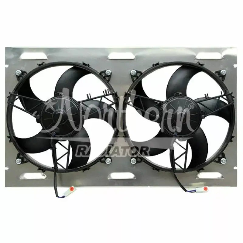Z40113 Nth.Radiator Dual 11' High Cfm Elec. Fan & Shrou n47z40113
